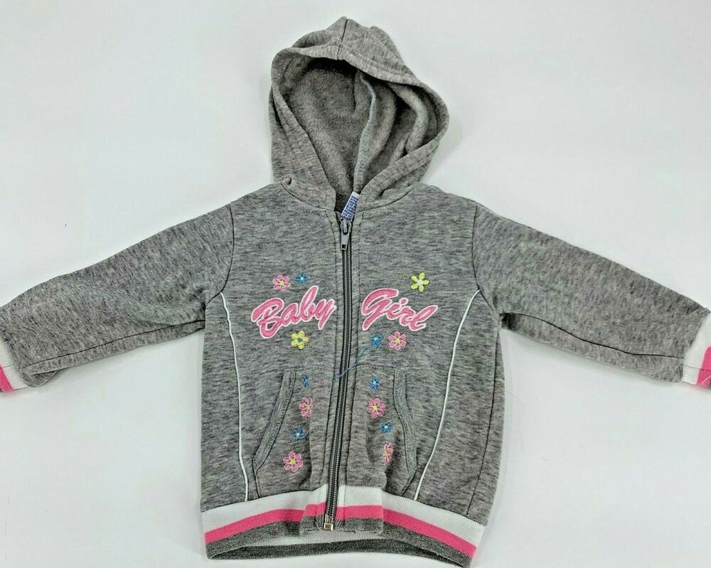 Double Trouble Girls Hoodie Sz 18 Mth